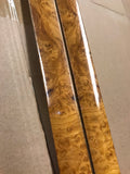 JAGUAR XJS XJ-S Pre Facelift Door top Walnut Wood Veneer Pieces