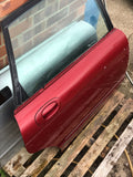 Daimler Jaguar X300 94-97 CFS Carnival Red Door Right side rear