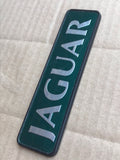 Jaguar X300 boot badge Green back with silver lettering