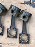 Jaguar XJS XJ40 3.6 AJ6 engine Pistons & Con Rods set of 6.