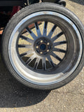 JAGUAR XF XJ XKR X350 X351 X250 X251 20” BBS Sepang alloy wheel & tyre X1