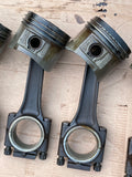 Jaguar XJS XJ40 3.6 AJ6 engine Pistons & Con Rods set of 6.