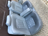 Jaguar XJ40 Savill Grey LDY Doeskin Rear seat