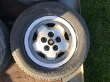 Daimler JAGUAR 15" XJS S3 series 3 Starfish Alloy wheels x4 15x6.5 5x120.65 PCD CAC4379 ET28.5 with tyres