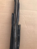 Jaguar X300 X308 Right side front & rear waist line seal window strip trim stainless