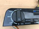 Jaguar XJ40 86-92 Heating Heater cooling Fan Control Panel