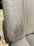 Daimler JAGUAR X300 X305  AGD OATMEAL Heated electric Leather Front Seats with Walnut Picnic Tables left & right