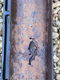 Jaguar XJ40 XJ6 front bumper centre Steel beam & Rubber Cover 86-92 models