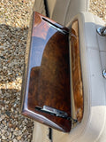 Daimler JAGUAR X300 X305  AGD OATMEAL Heated electric Leather Front Seats with Walnut Picnic Tables left & right