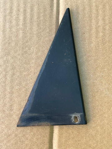 Jaguar XJ40 Right side Cheater Plate window black triangle finisher