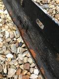 Jaguar XJ40 rear centre bumper chrome piece average 6/10