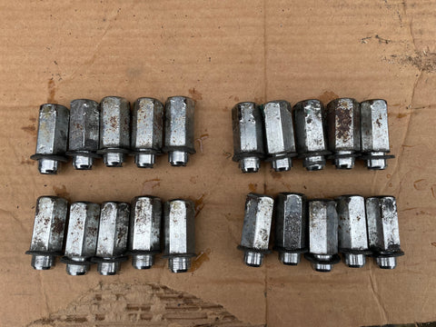 JaguarSport XJR XJR-S XJS XJ40 chromed long Wheel Nuts x20 SPC1165