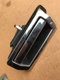 Daimler Jaguar XJ40 3.6 2.9 early version Chrome OSR RH Rear outer chrome door handle BEC20248