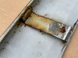 Jaguar XJS Pre facelift Daimler DS420 Limo rear bumper centre chrome piece BCC3434