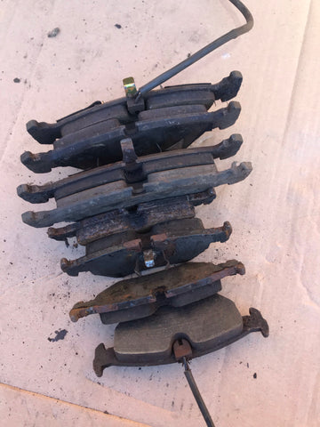 Jaguar X300 XJ40 used brake pad set. Front & rear