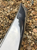 Daimler Jaguar X300 rear bumper Centre chrome stainless trim piece. Minor damage present, as photographed.