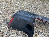 Jaguar XJ40 93-94 lower front Valance Spoiler Splitter Defuser complete CFA Flamenco Red