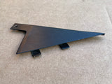 Jaguar XJ40 Left side Cheater Plate window black triangle finisher