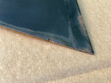 Jaguar XJ40 Right side Cheater Plate window black triangle finisher