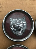 Jaguar X300 X308 XK8 XJ40 Growler wheel badges x4.