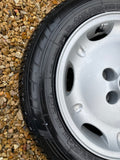 Jaguar X300 X308 XJ40 16” Dimple alloy wheels and tyres x4 8Jx16