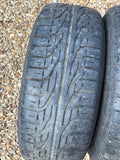 Jaguar X300 X308 XJ40 XJS 16” Dimple alloy wheels & tyres x4 8Jx16