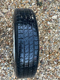 Brian James 12” Steel Trailer wheels & tyres x4 155/70 R12 5 STUD 140MM PCD, NO OFFSET spares or repairs