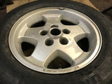 Jaguar XJS X300 X308 XJ40 16” 5 Spoke Alloy wheel x1 with tyre 7Jx16  CCC4943
