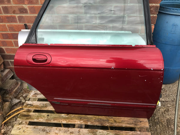 Daimler Jaguar X300 94-97 CFS Carnival Red Door Right side rear