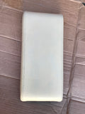 Jaguar Daimler XJ40 Leather Centre Console Lid Arm Rest AEM Magnolia glove box