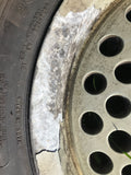 JAGUAR XJS Series 3 S3 XJ12 XJ6 Pepper Pot Wheels With Tyres X5 15” 6Jx15 H2 ET33