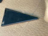 Jaguar XJ40 Right side Cheater Plate window black triangle finisher