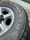 Isuzu Trooper rodeo 4x4 16” Alloy Wheels & Tyres X5 16x7J