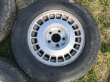 Daimler JAGUAR XJ40 15” Roulette alloy wheels x5 15x7J CCC2706