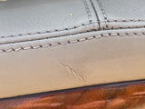 Daimler JAGUAR X300 X305  AGD OATMEAL Heated electric Leather Front Seats with Walnut Picnic Tables left & right