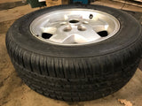 Jaguar XJS X300 X308 XJ40 16” 5 Spoke Alloy wheel x1 with tyre 7Jx16  CCC4943