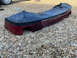 Jaguar XJ40 93-94 lower front Valance Spoiler Splitter Defuser complete CFA Flamenco Red