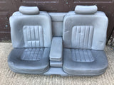Jaguar XJ40 Savill Grey LDY Doeskin Rear seat