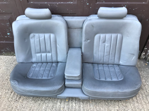 Jaguar XJ40 Savill Grey LDY Doeskin Rear seat