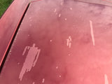 Daimler Jaguar XJ40 boot lid CFH Flamenco Red RUST FREE.