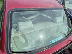 Jaguar X300 X308 XJR XJ8 rear wind screen black stainless steel trim finisher