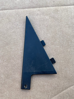 Jaguar XJ40 Left side Cheater Plate window black triangle finisher