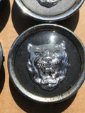 Jaguar X300 X308 XK8 XJ40 XJS Growler wheel badges x4.