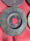 Daimler Jaguar 16” Brake dust wheel shield protector set XJ40 X300 X308 XJS S3