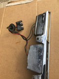 Jaguar XJS pre facelift reversing number plate lights trunk boot lid chrome plinth