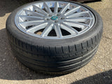 JAGUAR XF XJ XKR X350 X351 X250 X251 20” BBS Sepang alloy wheel & tyre X1