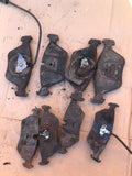Jaguar X300 XJ40 used brake pad set. Front & rear