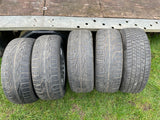 Jaguar Daimler XJ40 X300 X308 20 Spoke 16” Alloy wheels x5 & tyres