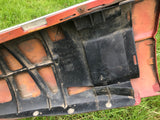 Daimler Jaguar X300 rear bumper CFS Carnival Red complete