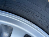 Jaguar X300 X308 XJ40 XJS 16” Dimple alloy wheels & tyres x4 8Jx16